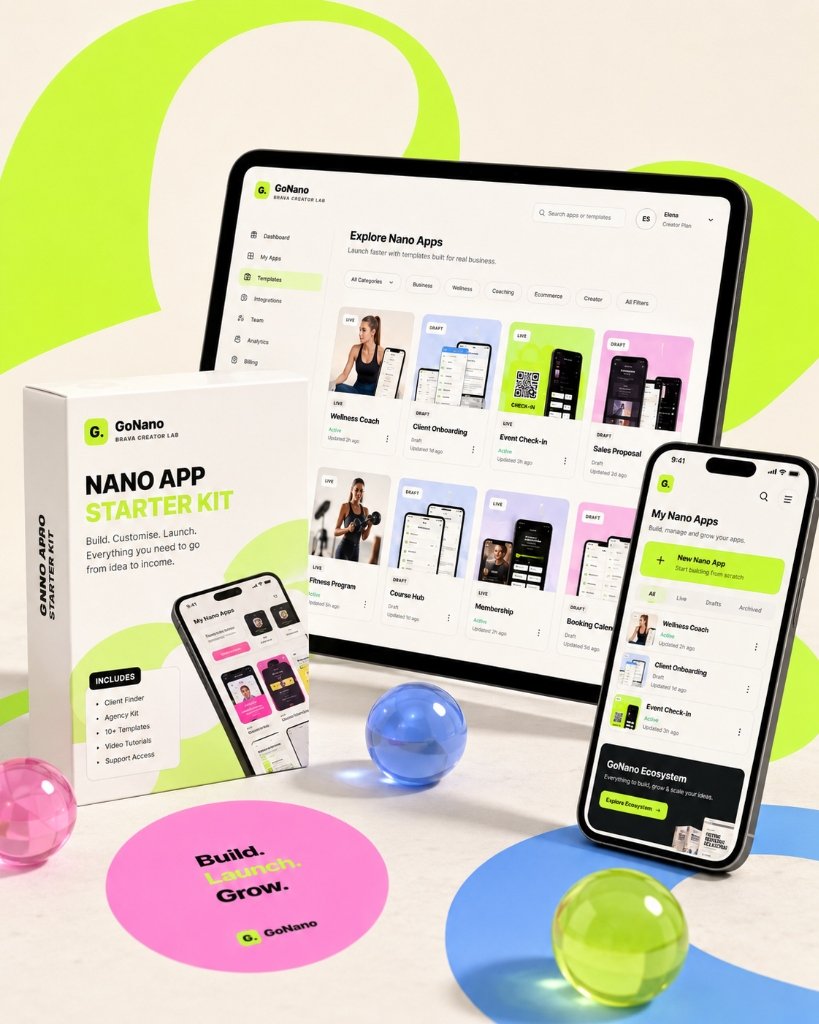 GoNano Starter Kit Tablet