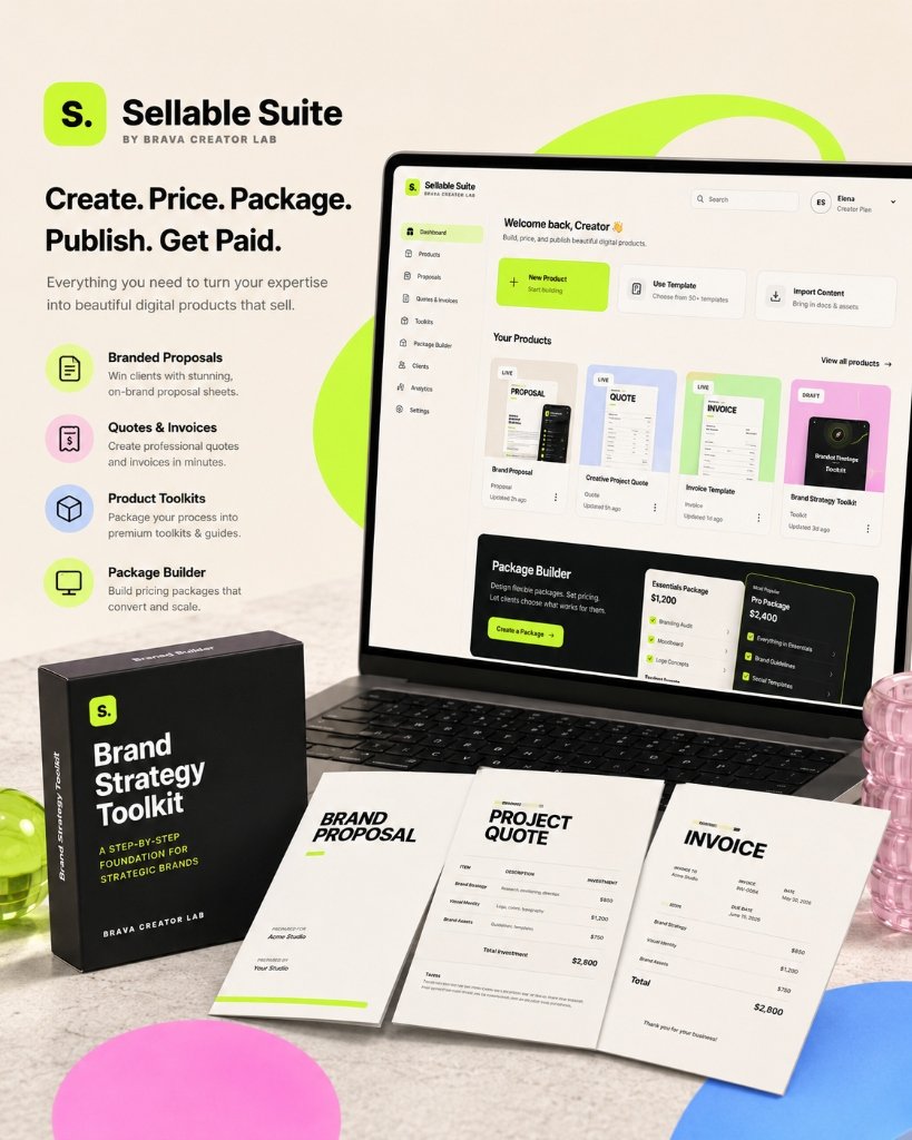 Sellable Suite Proposal and Packaging Toolkit